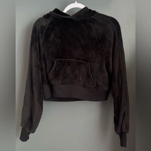 Arizona Jean Company Black Fuzzy Hoodie